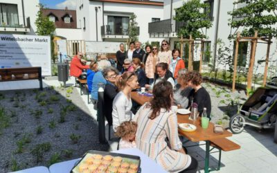 Erstes Langquaider Bürgerpicknick im Wittelsbacher Quartier